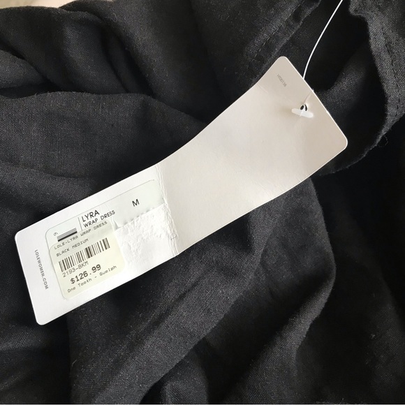 BNWT Lole Lyra Wrap Dress Medium - Linen and Viscose - Picture 6 of 8